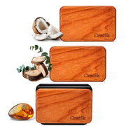 Car Air Freshener - Wood Air Freshener - Car Odor Eliminator for Visor Clip-Variety Scent Refill, Vehicle Scent Diffuser for Cabin, Truck & SUV - Pack of 3 (Teak-Amber-Cabana)-CLIP INCLUDED