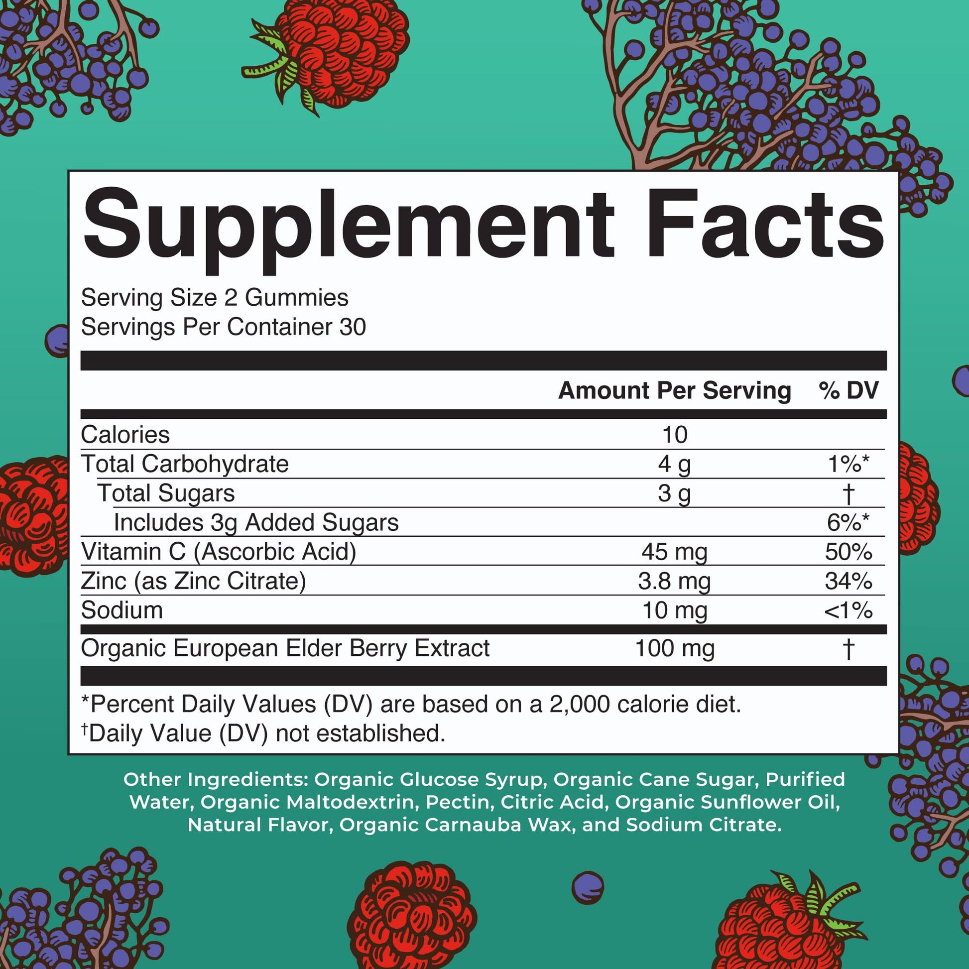MaryRuth Organics Kids Immune Support Gummies | USDA Organic | Vitamin C, Zinc, and Elderberry Gummies for Kids| Immune Support for Ages 4+ | Vegan | Non-GMO | Gluten Free | 60 Count