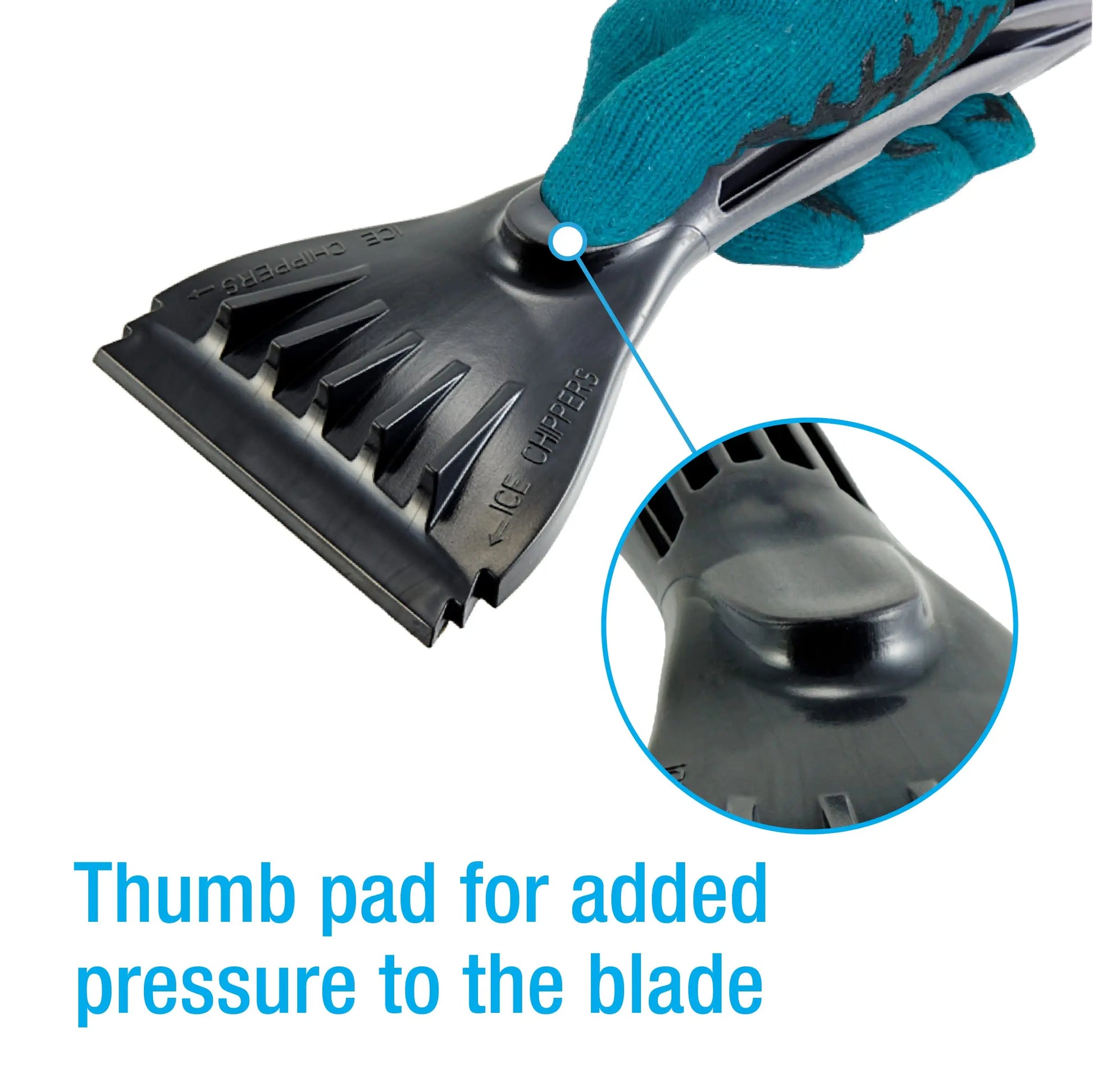 Subzero 10 Inch Bear Claw Ice Scraper for Windshield & Windows (16721)