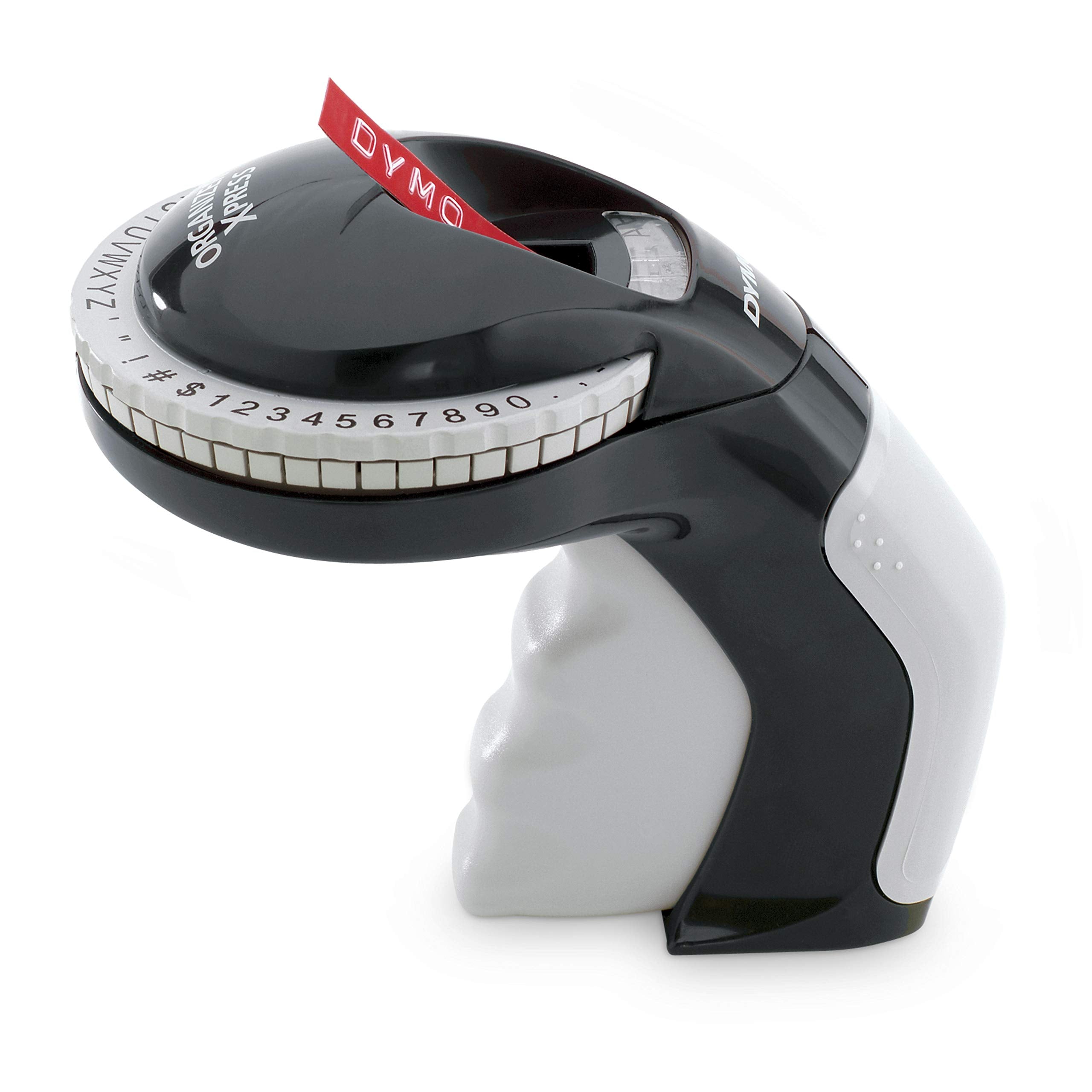 DYMO Embossing Label Maker with 3 DYMO Label Tapes Organizer Xpress Pro Starter Kit Ergonomic Design For Home DIY & Crafting