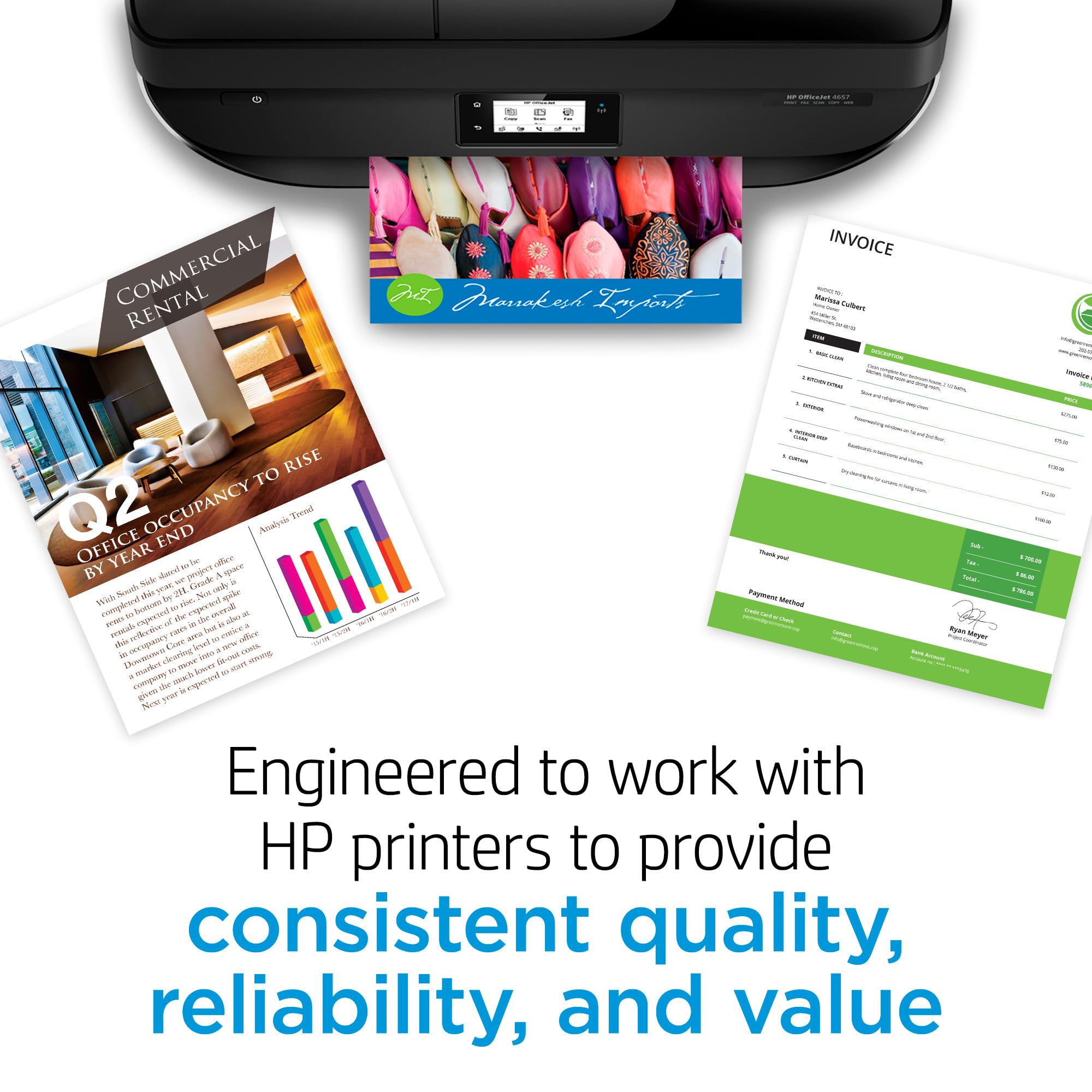 HP 68 Black/Tri-Color Ink Cartridges (2-Pack) | Works Envy 6100e, 6500e Series | Eligible for Instant Ink | 6L6S2TN
