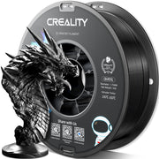 Official Creality PETG 3D Printer Filament 1.75mm 1KG (2.2lbs), High Precision, Strong Toughness, Odorless, Better Flow, Moistureproof 3D Printing CR PETG Filament, Black