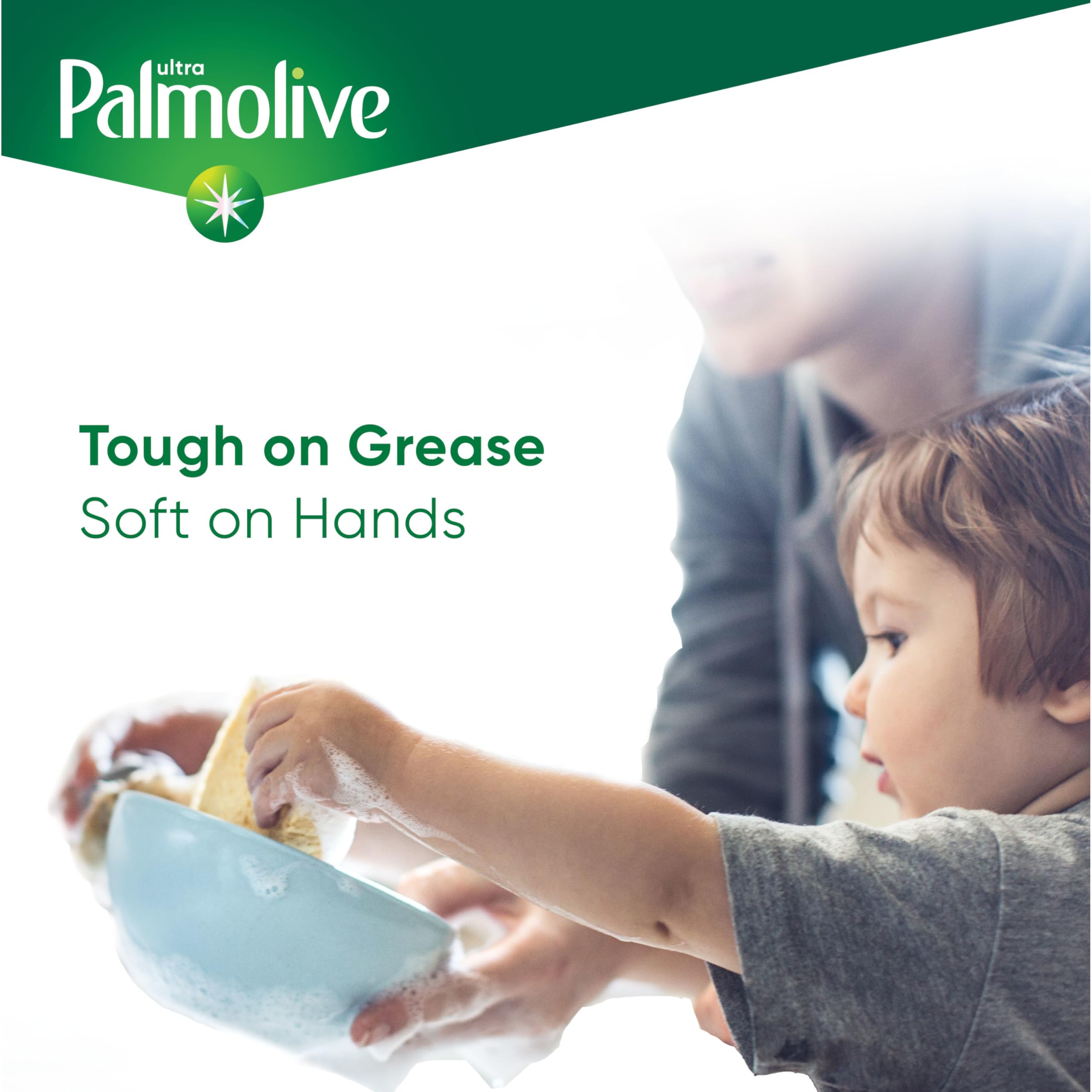 Palmolive Ultra Dishwashing Liquid Dish Soap, Pure + Clear Fragrance Free - 32.5 Fluid Ounce (Packaging may vary)