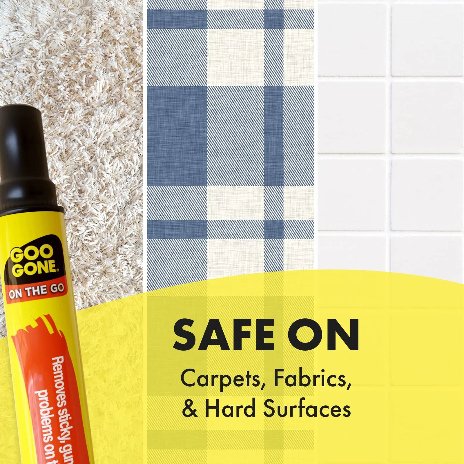 Goo Gone on the Go Pen - Adhesive Remover - Quickly Removing Stubborn Stickers Crayon Tape and More