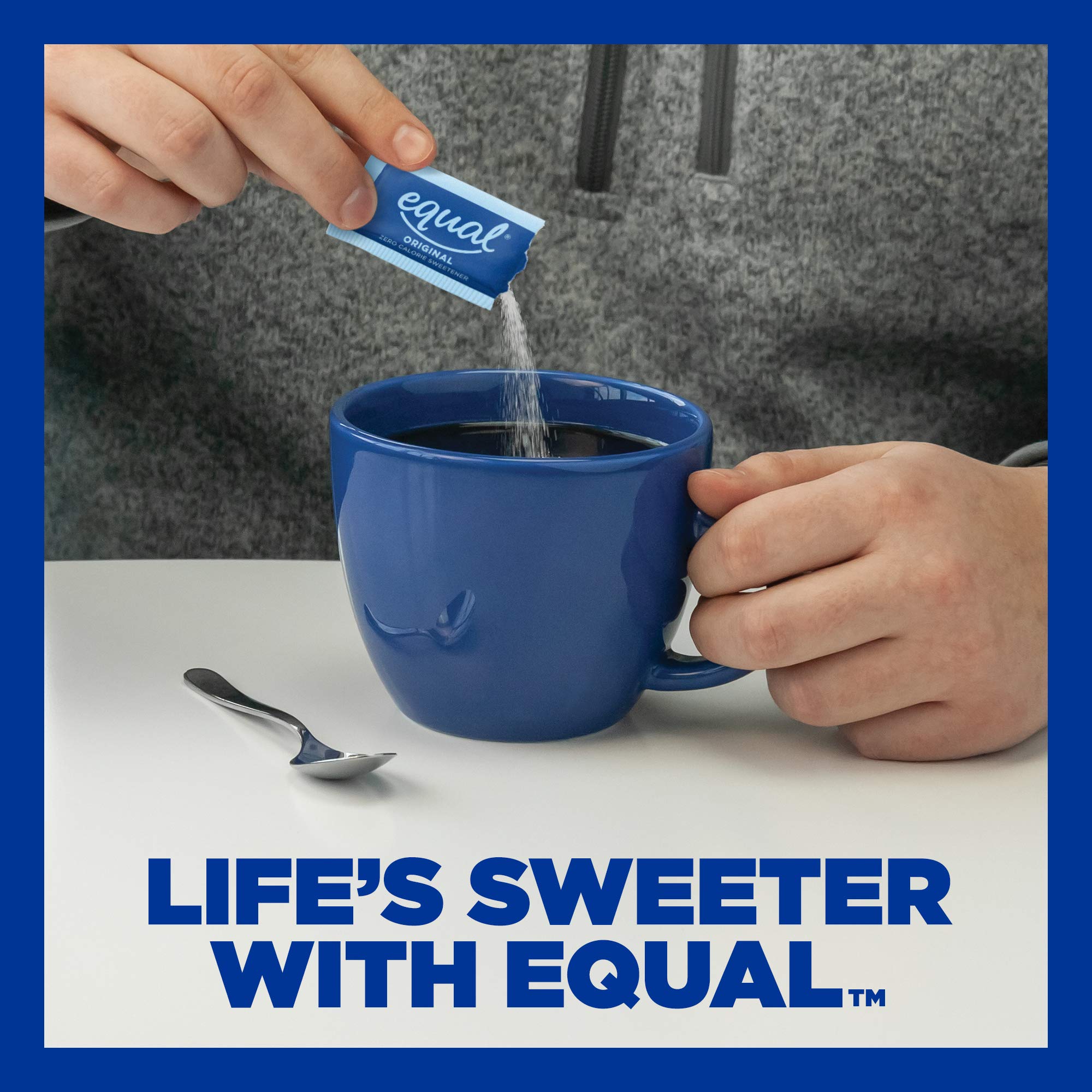 EQUAL 0 Calorie Sweetener, Aspartame and Acesulfame-K Sweetener Packets, Zero Calorie Sugar Alternative, Erythritol Free, 800 Ct (Pack of 1)