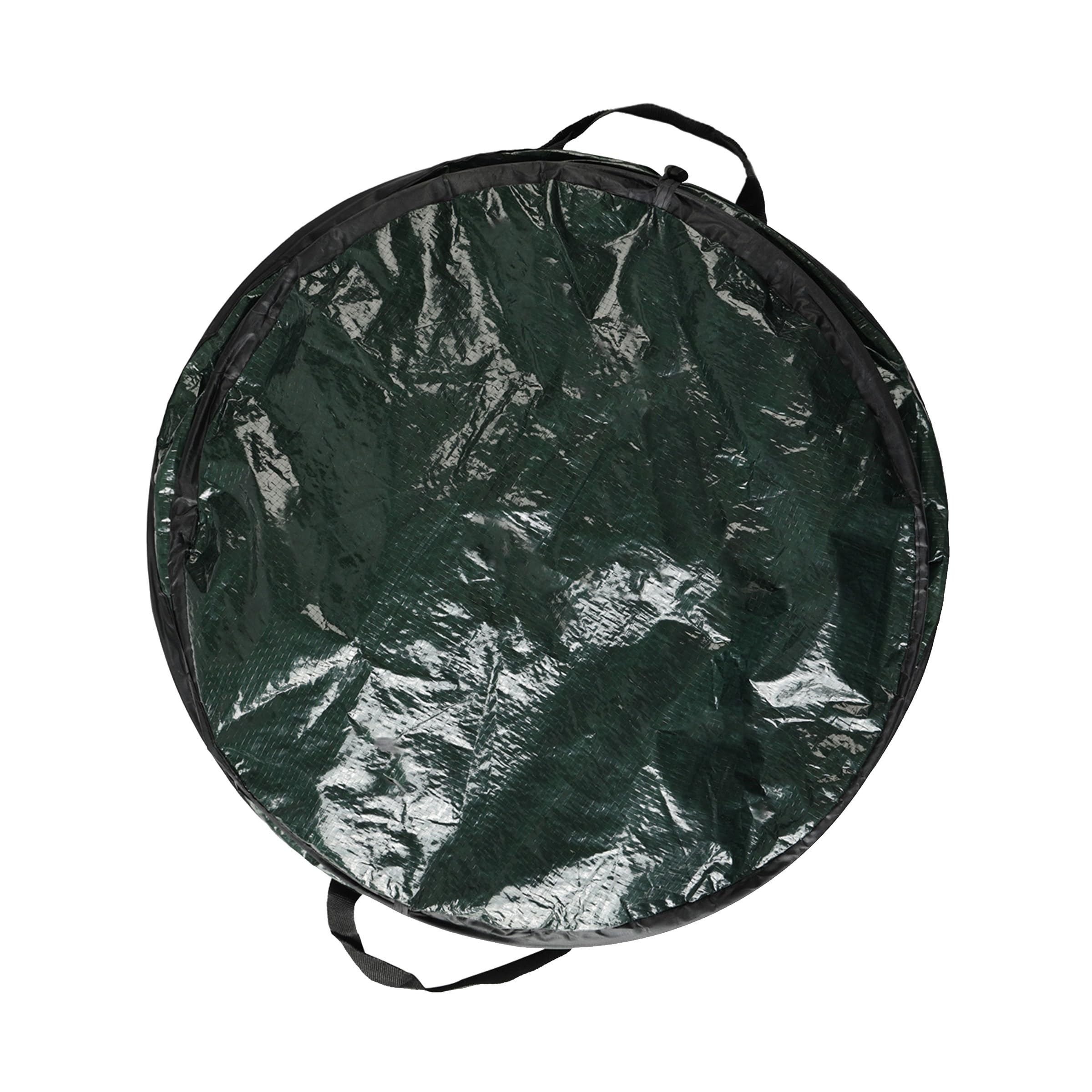 29.5-Gallon Pop Up Outdoor Garbage Can - Collapsible Trash Can for Parties, Yard Waste, or Laundry - Camping Accessories by Wakeman