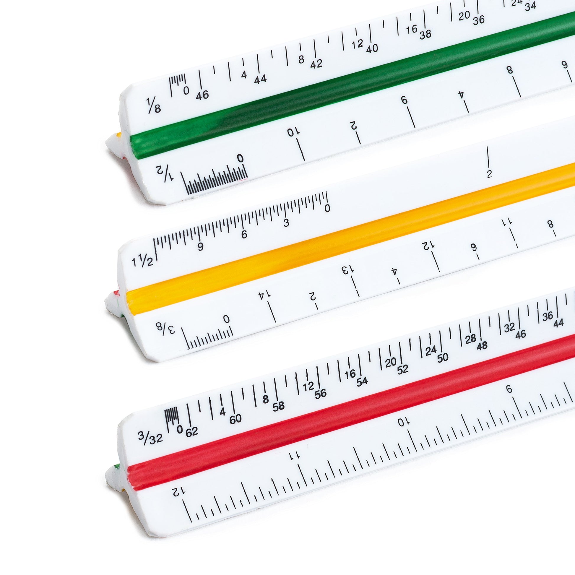Mr. Pen Architectural Triangular Ruler Set with 12 Inch Triangular Scale, 11 Inch 30/60 and 8 Inch 45/90 Triangles, Back to School Supplies
