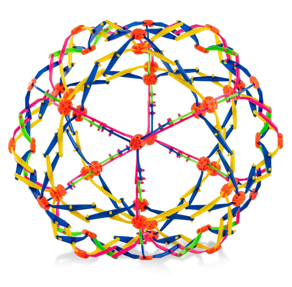 4E's Novelty und erweiterbare Atemball-Kugel – Atemvisual, Fidget Toys, dehnt sich von 15 auf 30 cm aus, expandierende Kugel für Kinder und Erwachsene