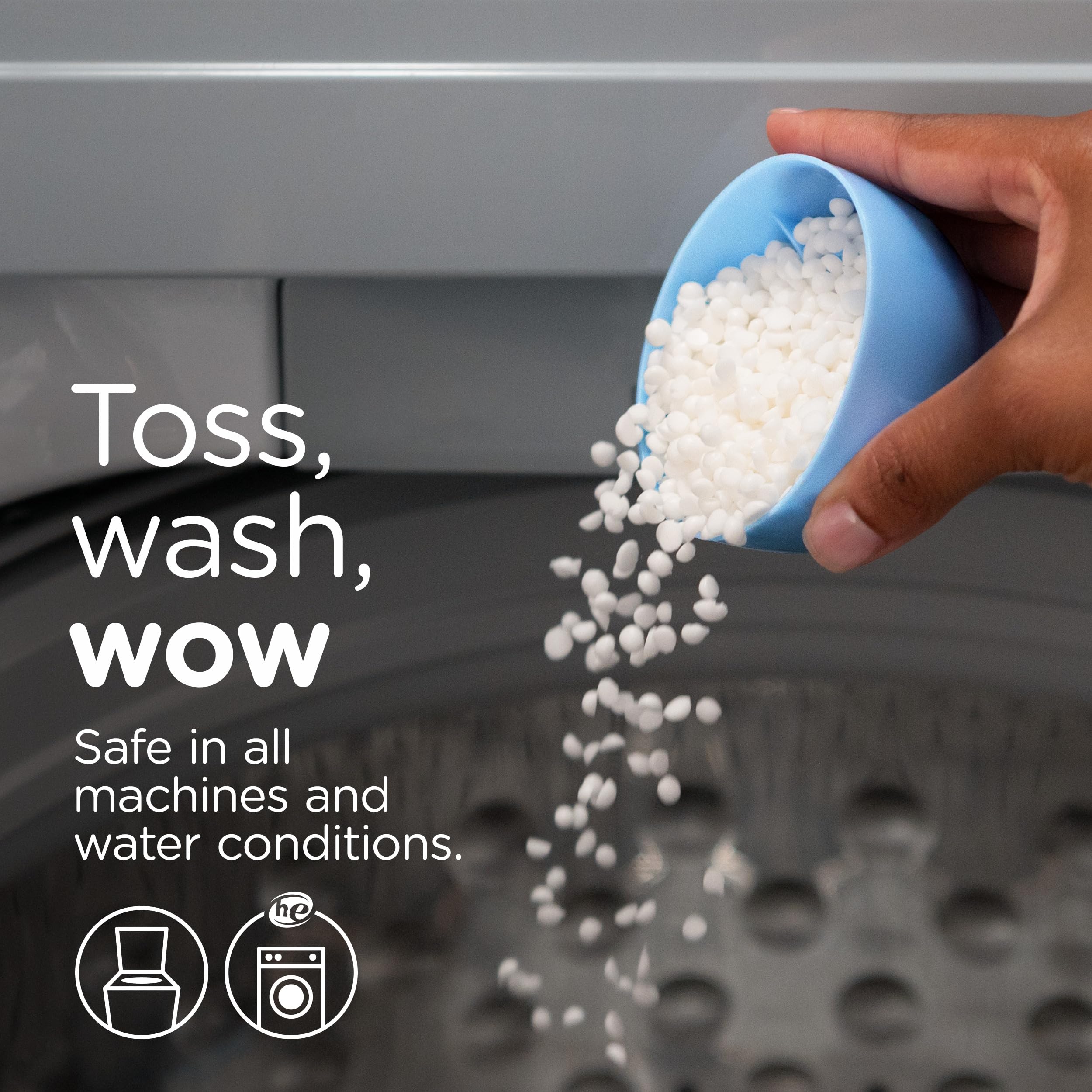 Downy Light Laundry Scent Booster Beads for Washer, Ocean Mist Scent, 30.1 oz, with No Heavy Perfumes