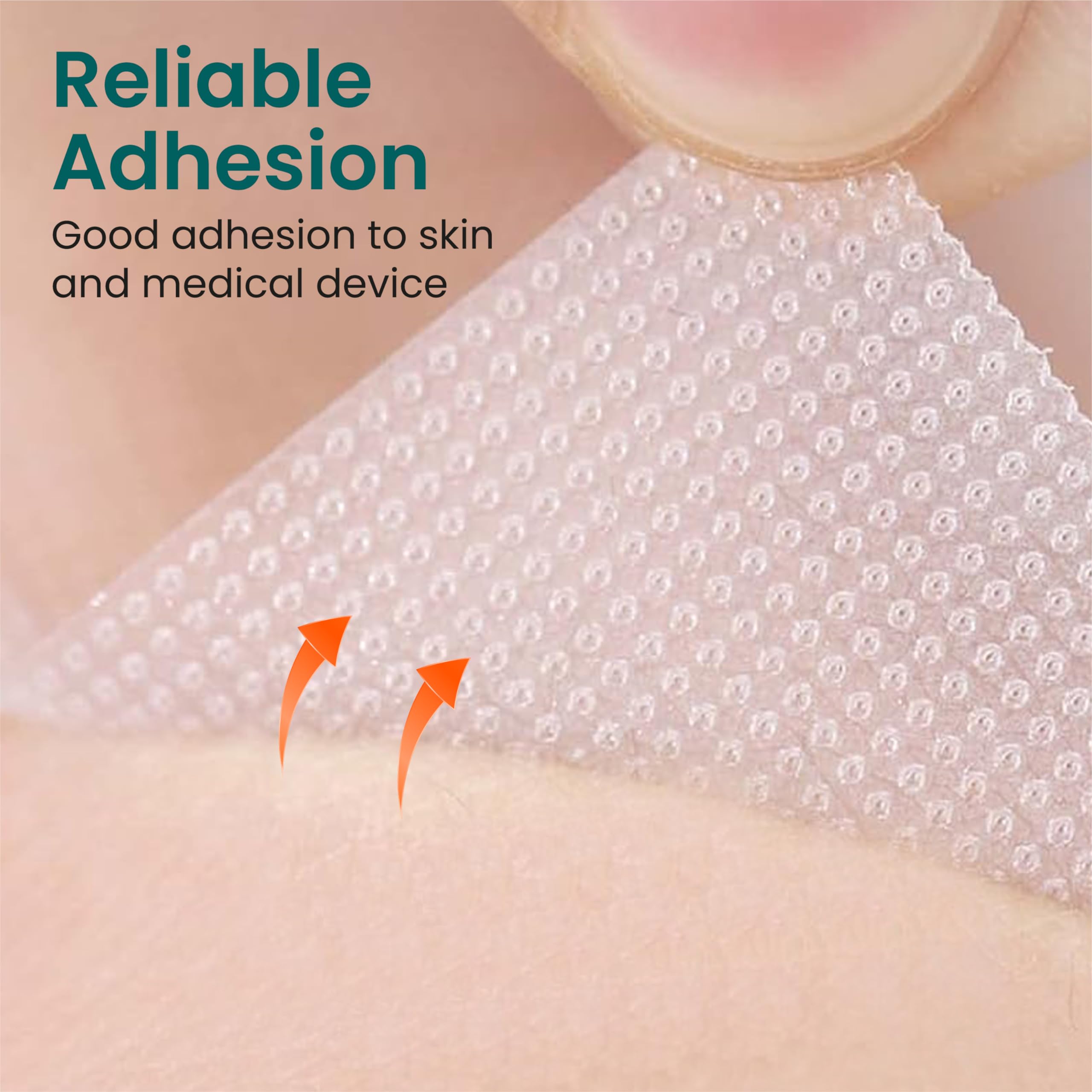 NanaCare Hypoallergenic Transparent Surgical Tape 1 inch x 10yd |4 Rolls Waterproof,Clear| Medical Tape for Skin, Dressings and Face| First Aid Bandage Tape for Sensitive Skin