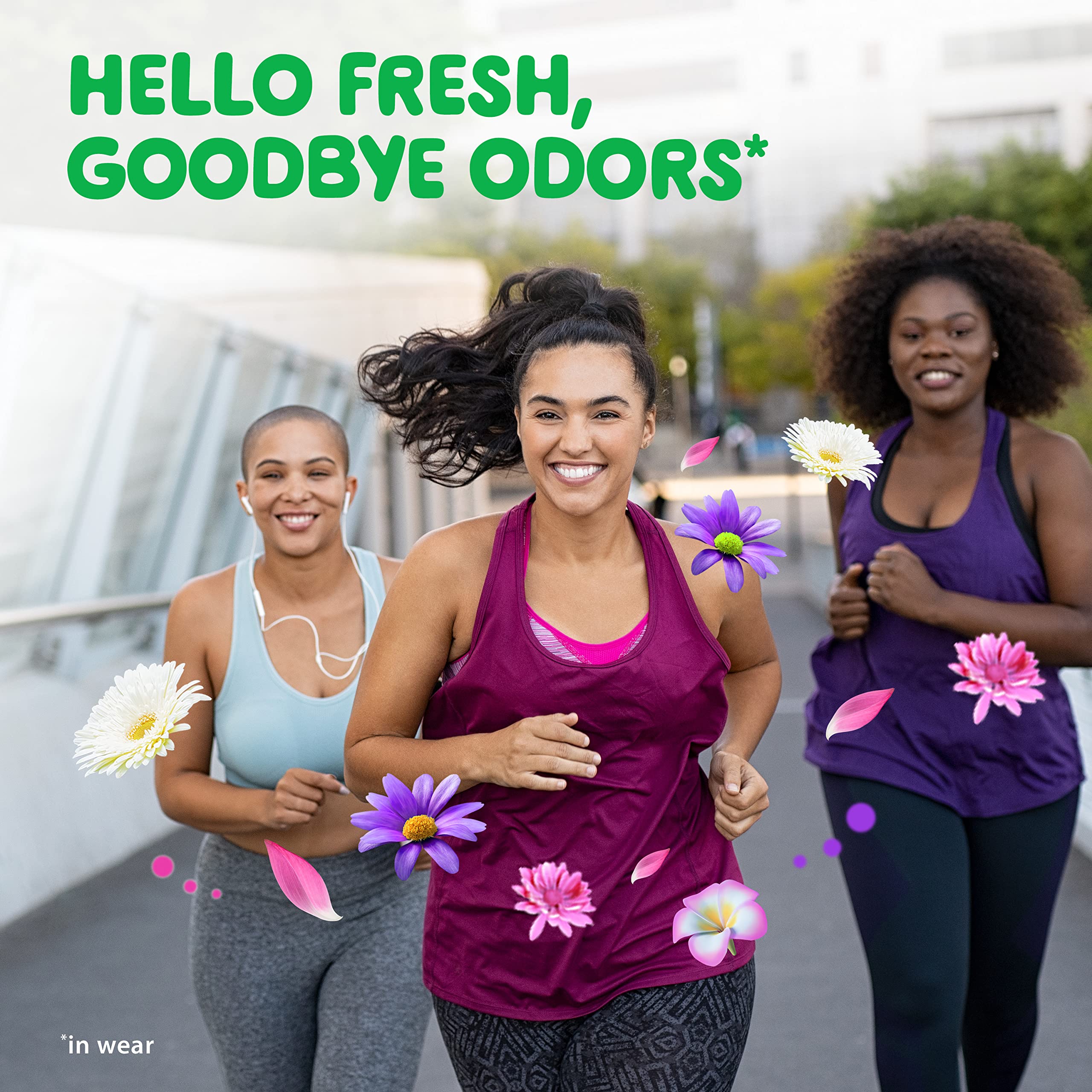 Gain Flings Laundry Detergent Pacs with Odor Defense 60 Ct Super Fresh HE 3in1 Detergent Pacs with Febreze and Oxi