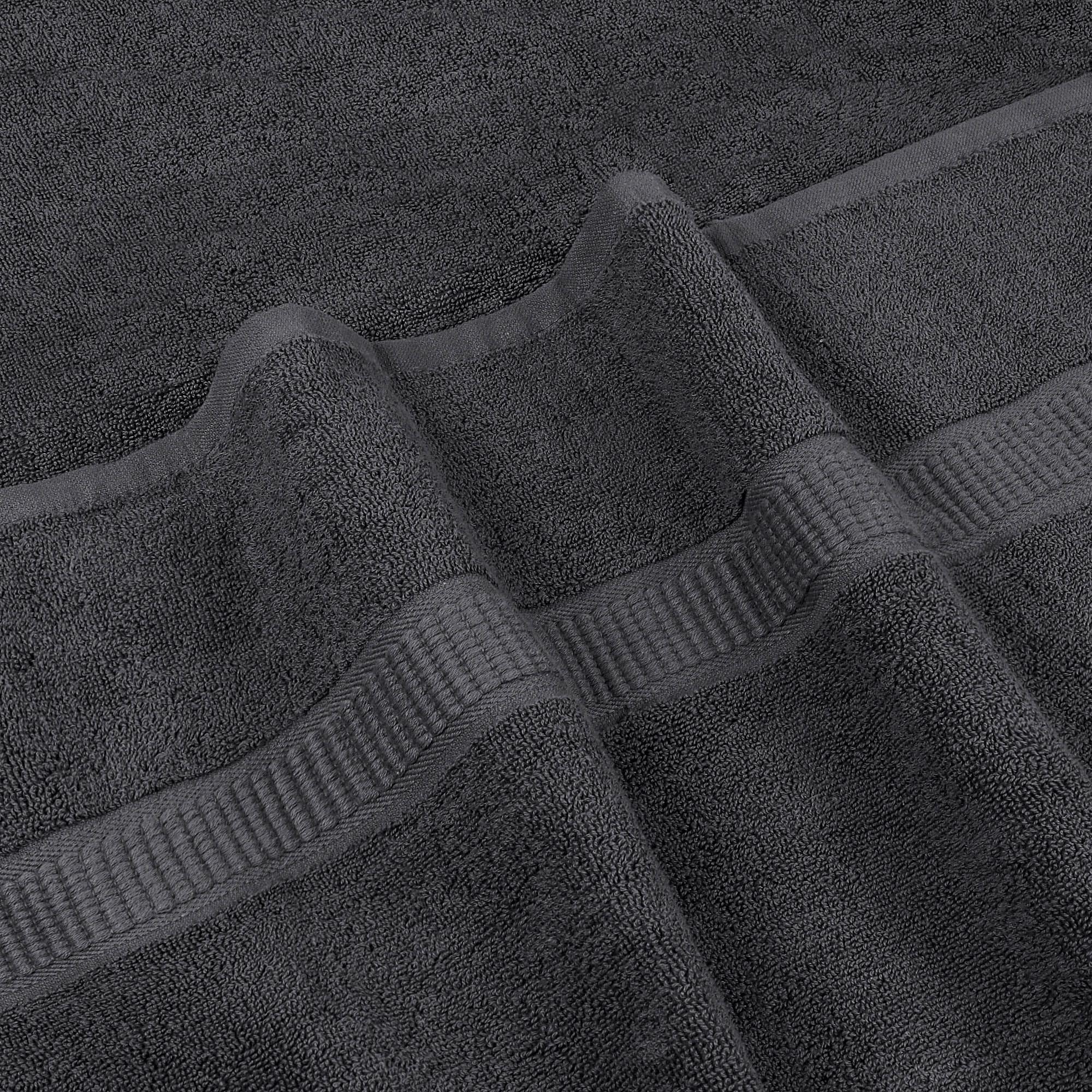 Utopia Towels Luxurious Jumbo Bath Sheet 2 Piece, 600 GSM, 35 by 70 Inches, 100% Ring Spun Cotton, Highly Absorbent and Quick Dry Extra Large Bath Towel, Super Soft Towel, Grey