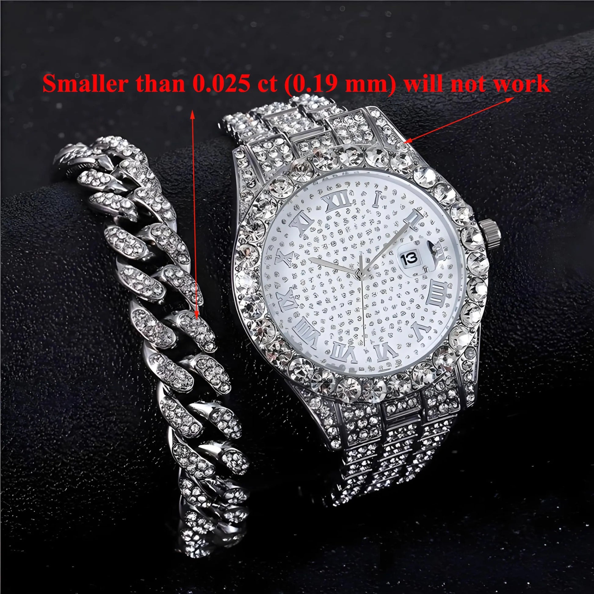 HMKIS Diamond Tester Pen, Professional Jewelry Diamond Tester with 60X Jewelry Loupe Magnifier, Diamond Selector for Novice and Expert (Non-Rechargeable)