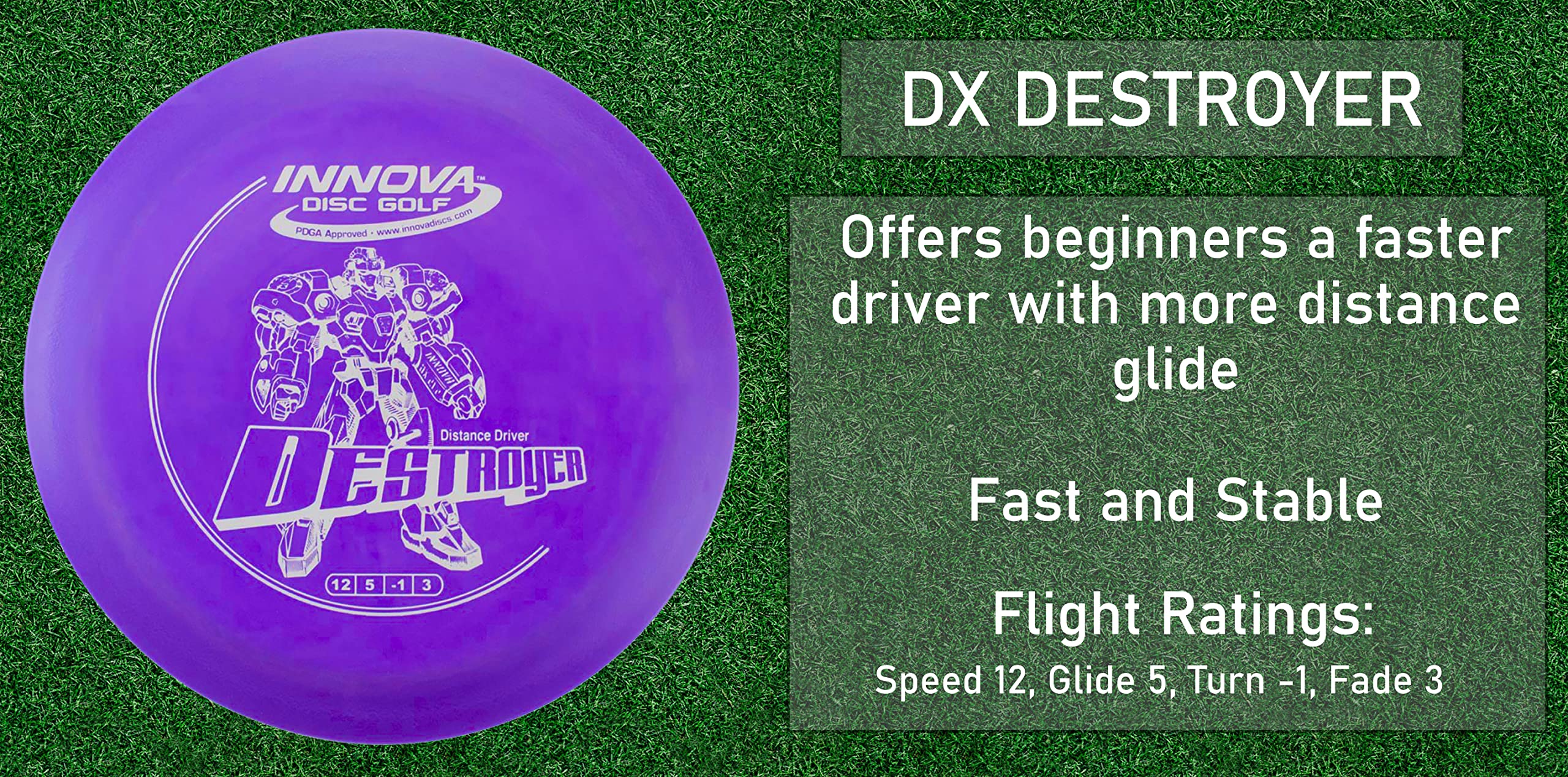 Innova Disc Golf Starter Set – Colors May Vary 160-180g – Disc Golf Putter, Disc Golf Driver, Mid-Range, Beginner Disc Golf Set
