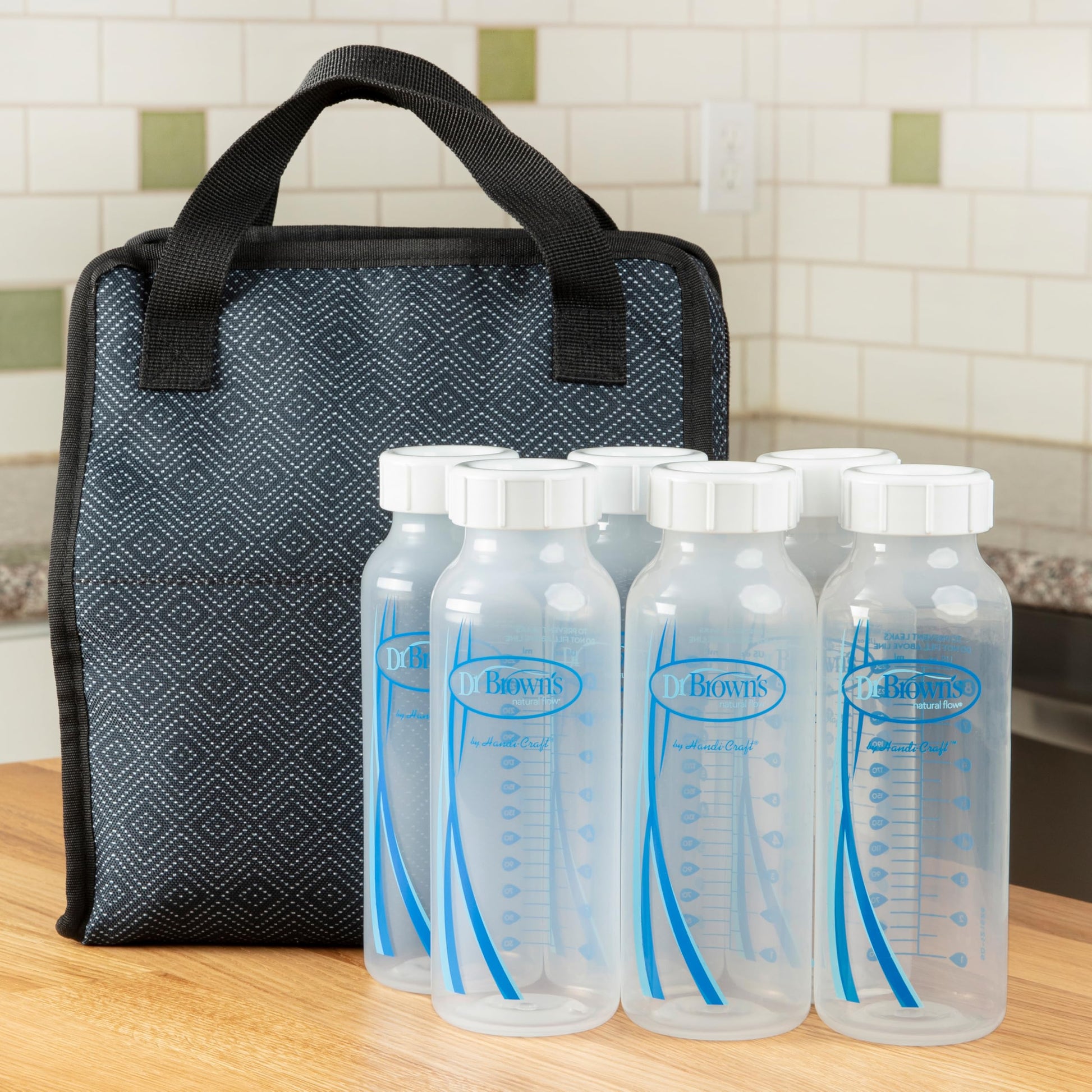 Dr. Brown's Narrow Storage/Travel Caps for Anti-colic Options+ Baby Bottles, fits 8 oz/250 mL and 4 oz/120mL, BPA-Free, 3-Pack