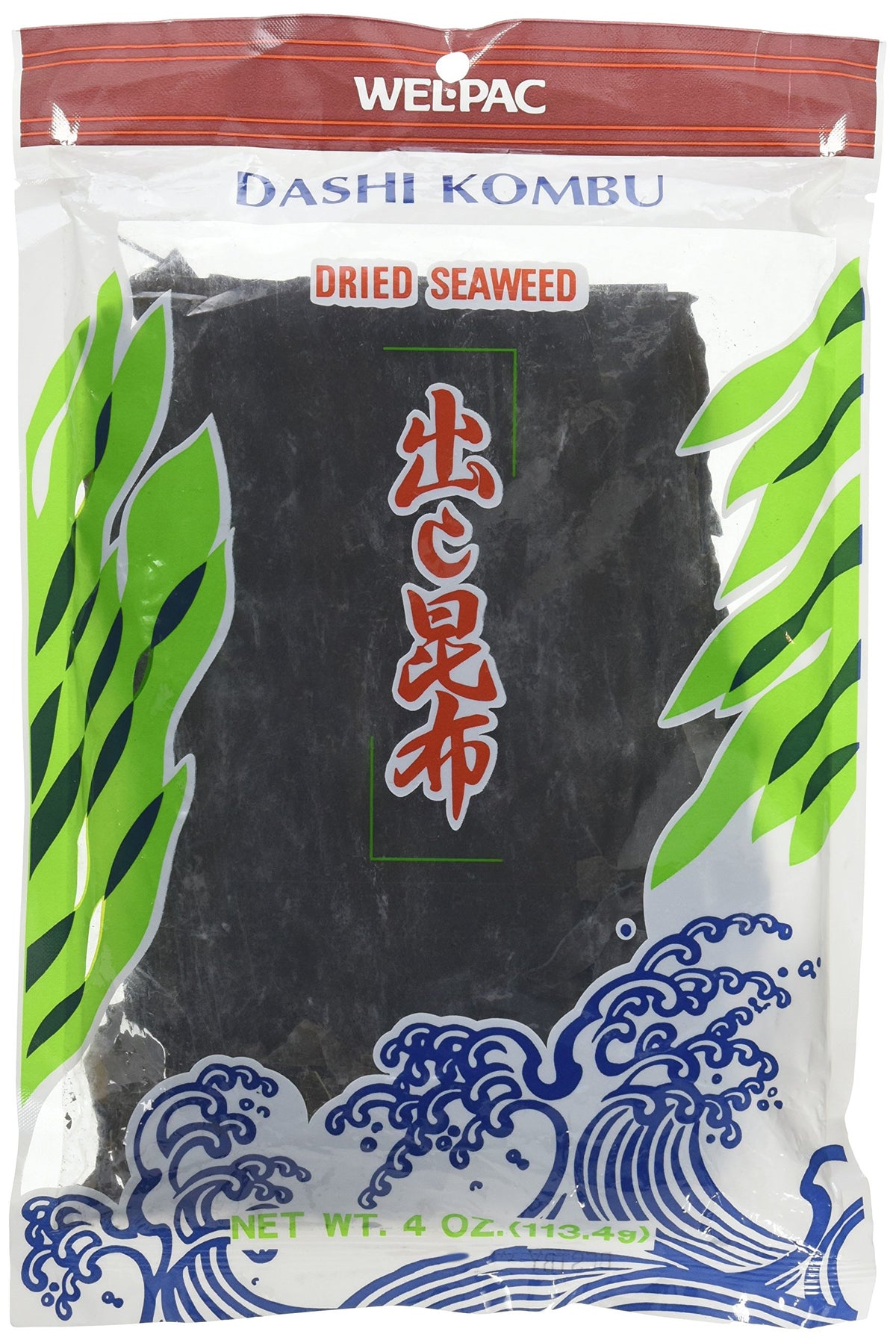 WEL-PAC Dashi Kombu Getrockneter Seetang (1er Pack)